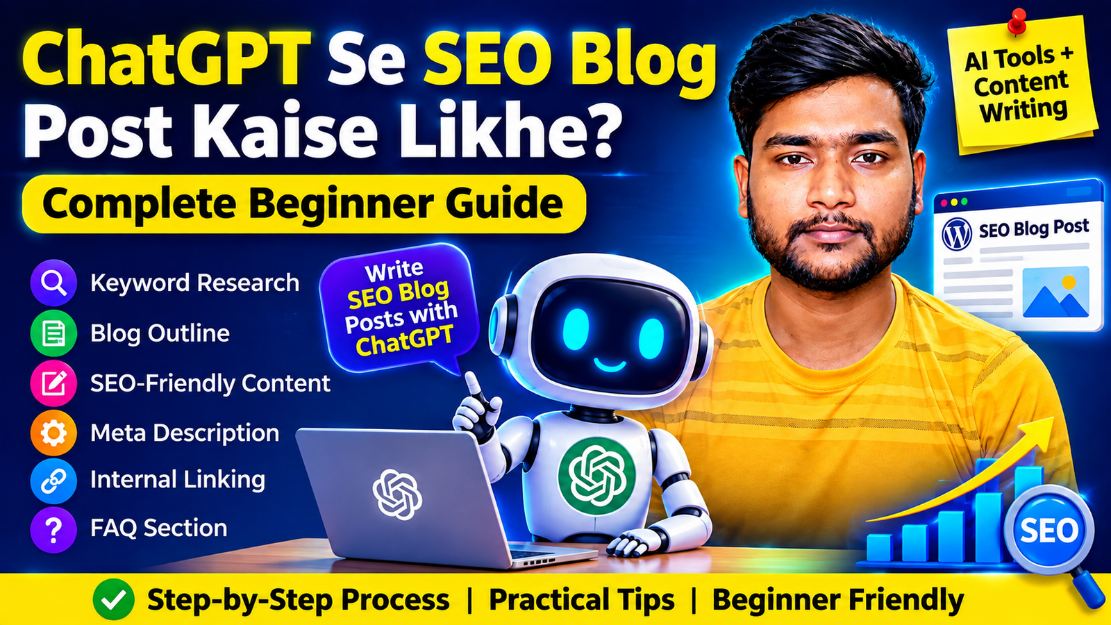 ChatGPT se SEO blog post kaise likhe: