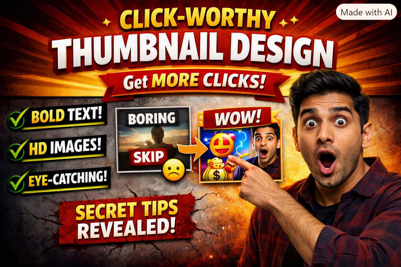 Thumbnail design tips