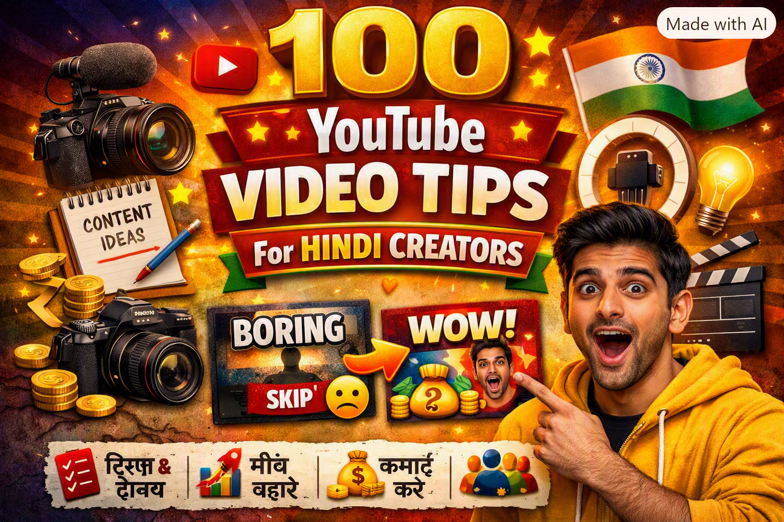 YouTube video tips in Hindi