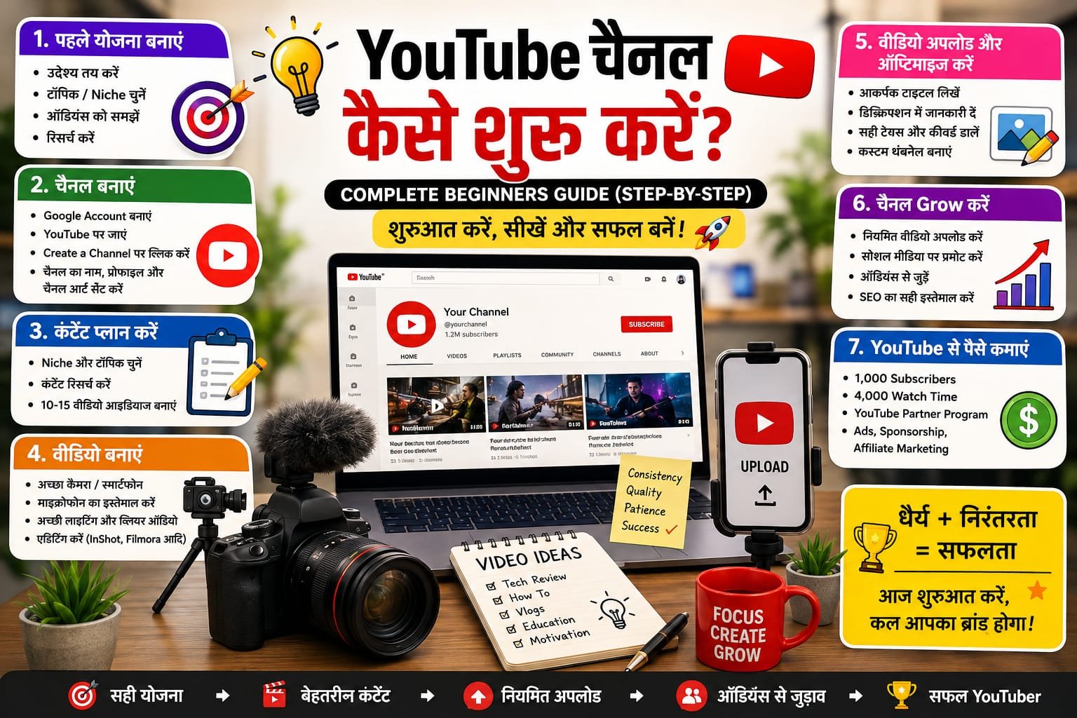 YouTube channel kaise shuru kare