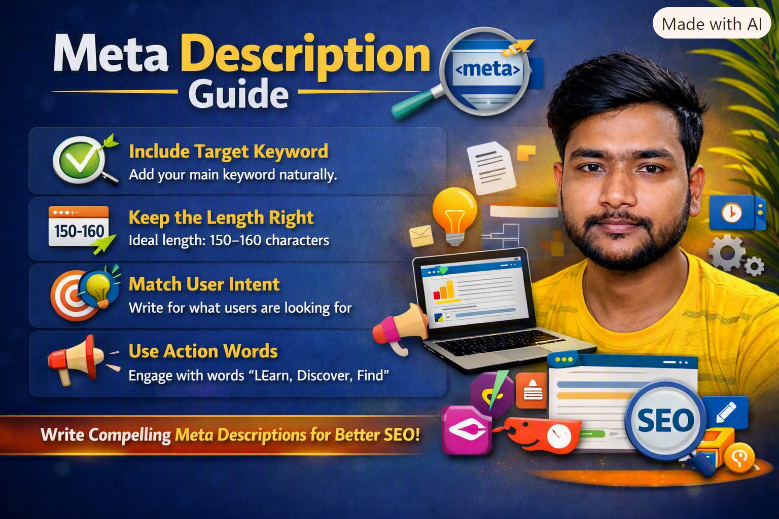 meta description kaise likhe