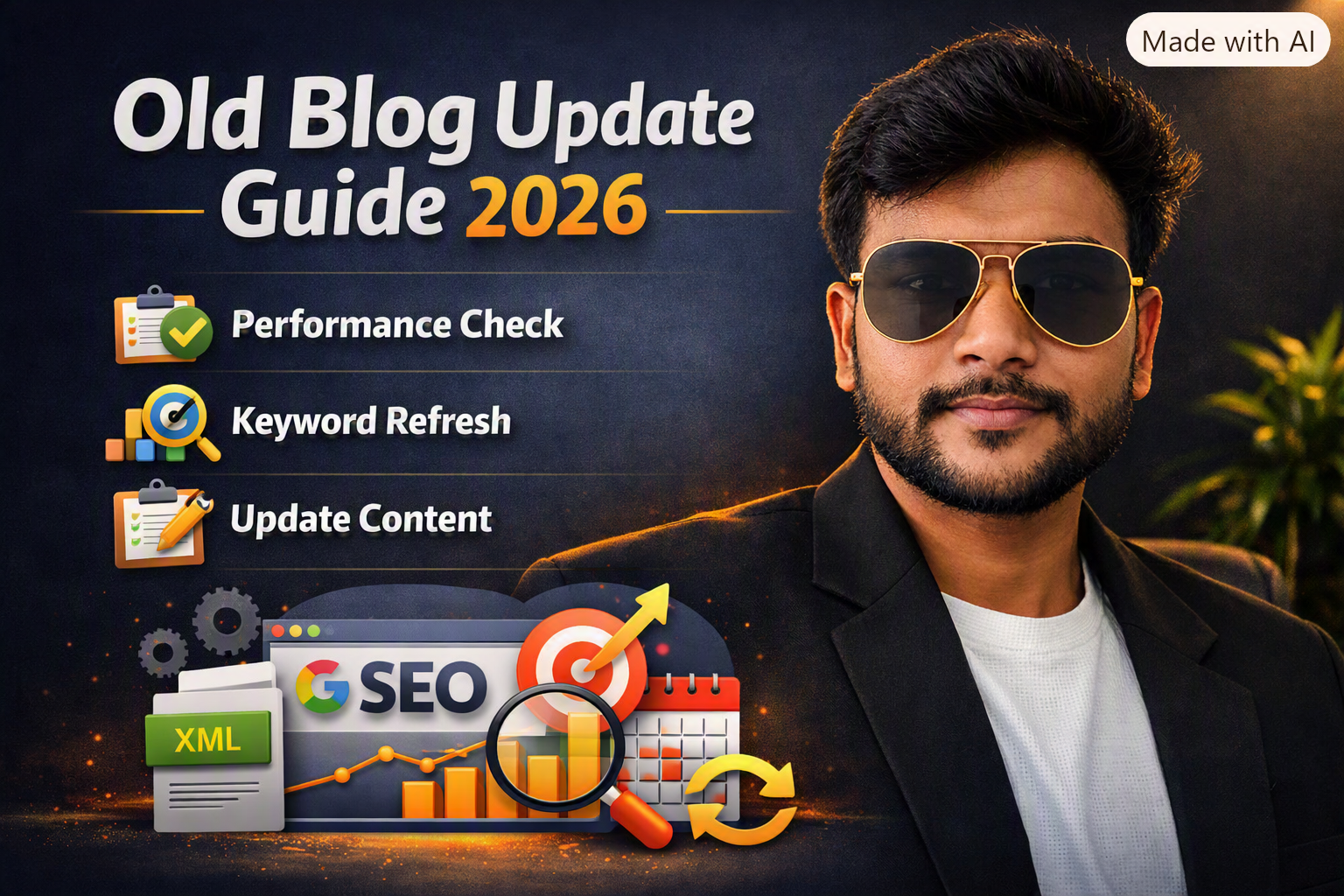old blog ko update kaise kare